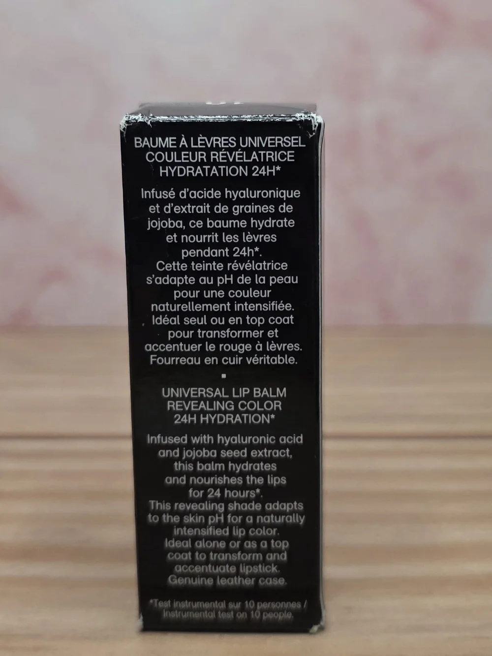 Givenchy Le Rouge Interdit Baume Universal Lip Balm - Black and Silver